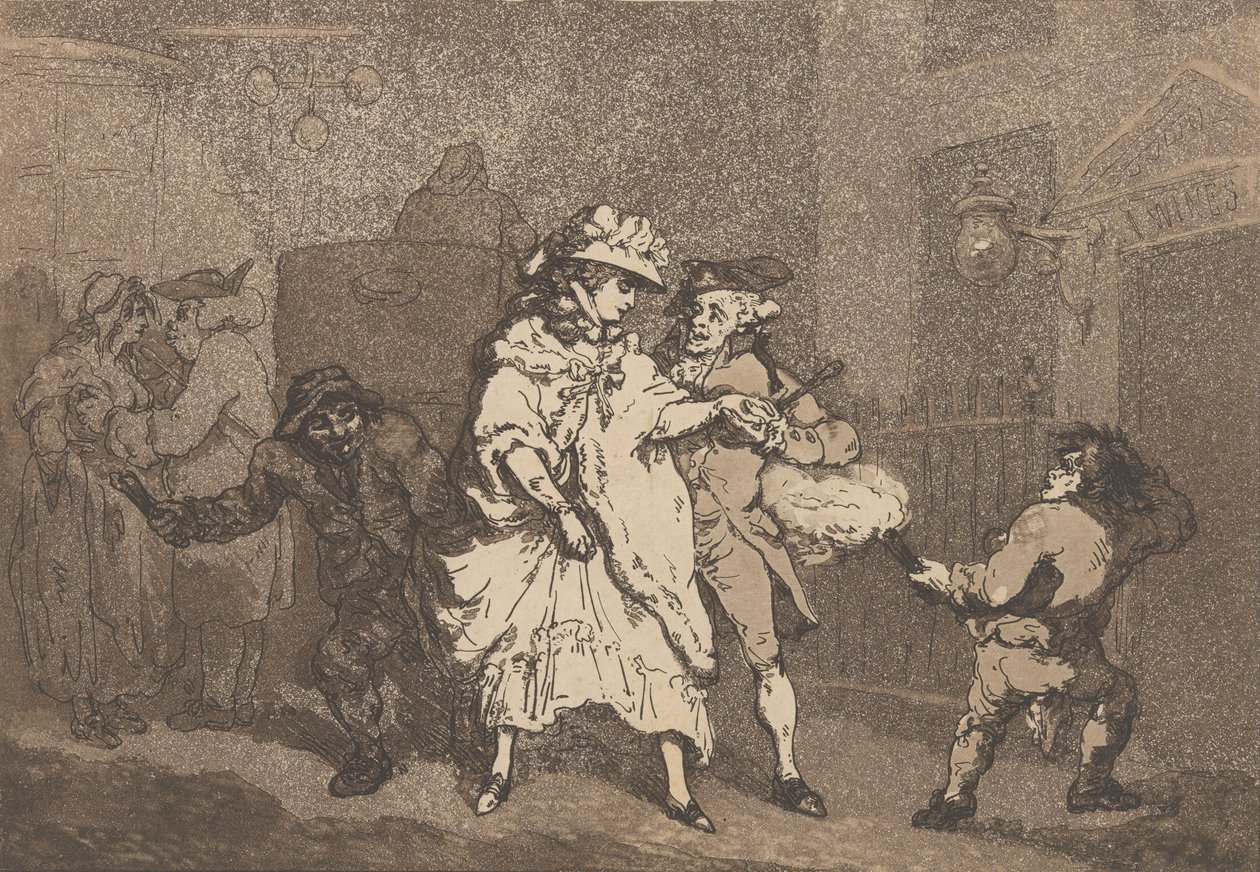 Medeniyet, 1787., 1787. by Thomas Rowlandson