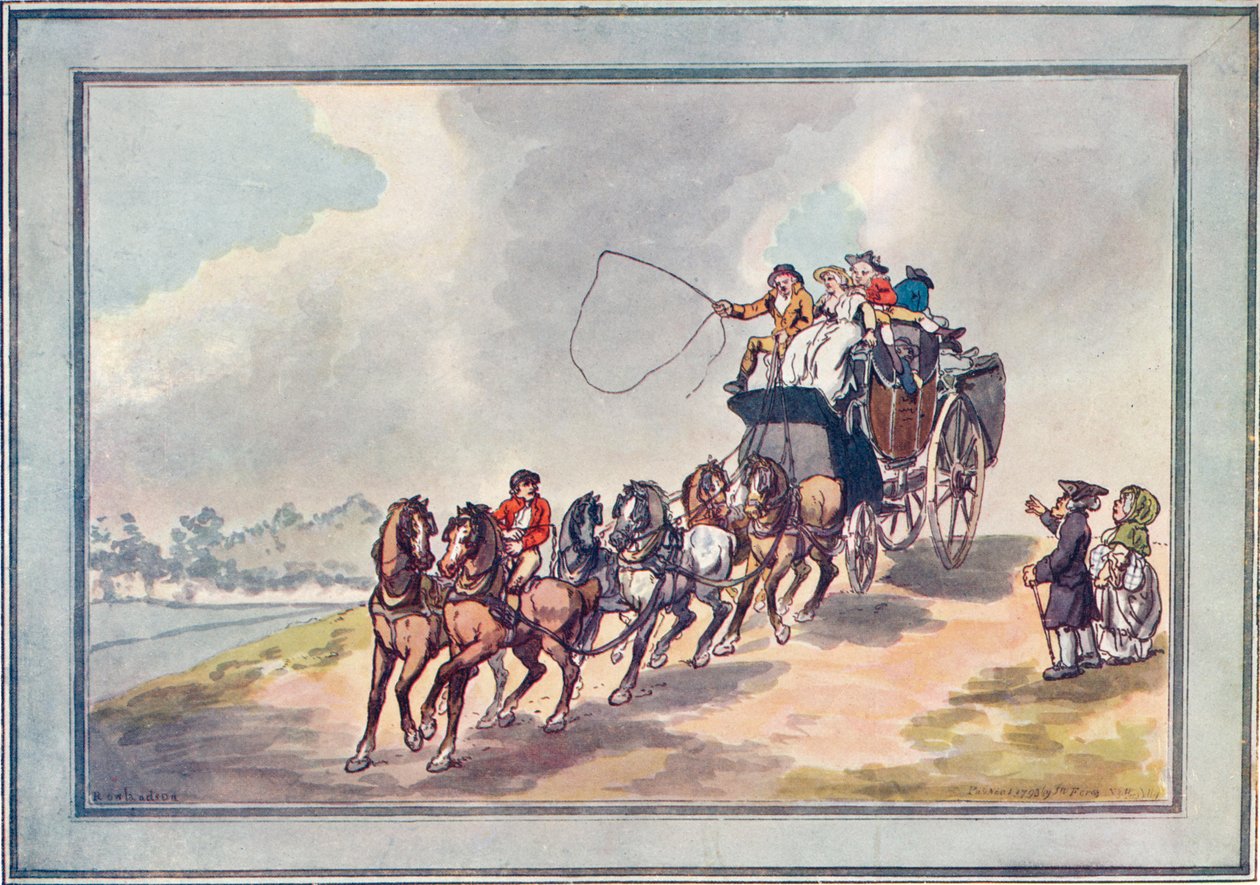 Koç ve Altı, 1907 by Thomas Rowlandson
