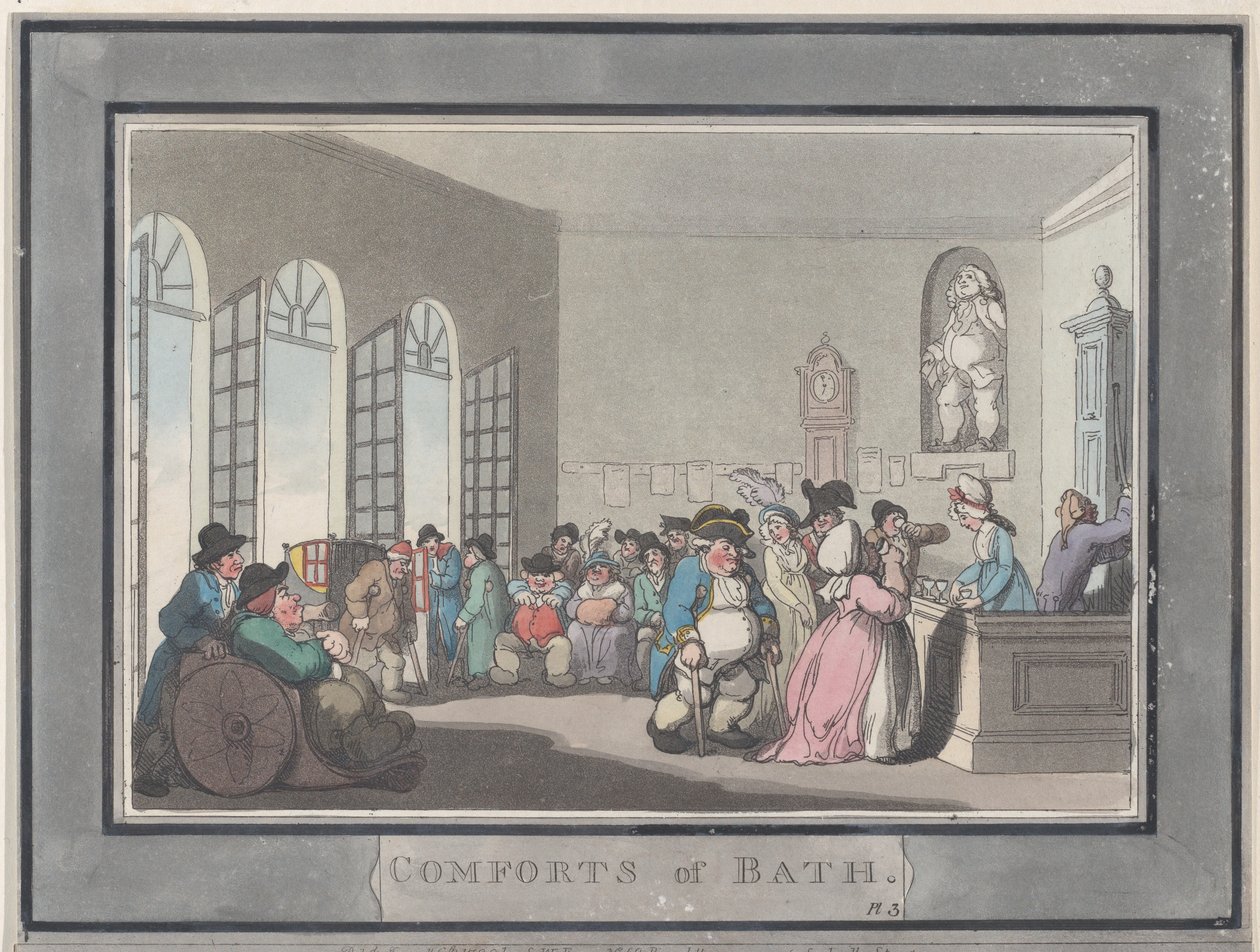 Banyo Konforu, Tabak 3, 6 Ocak 1798., 6 Ocak 1798. by Thomas Rowlandson