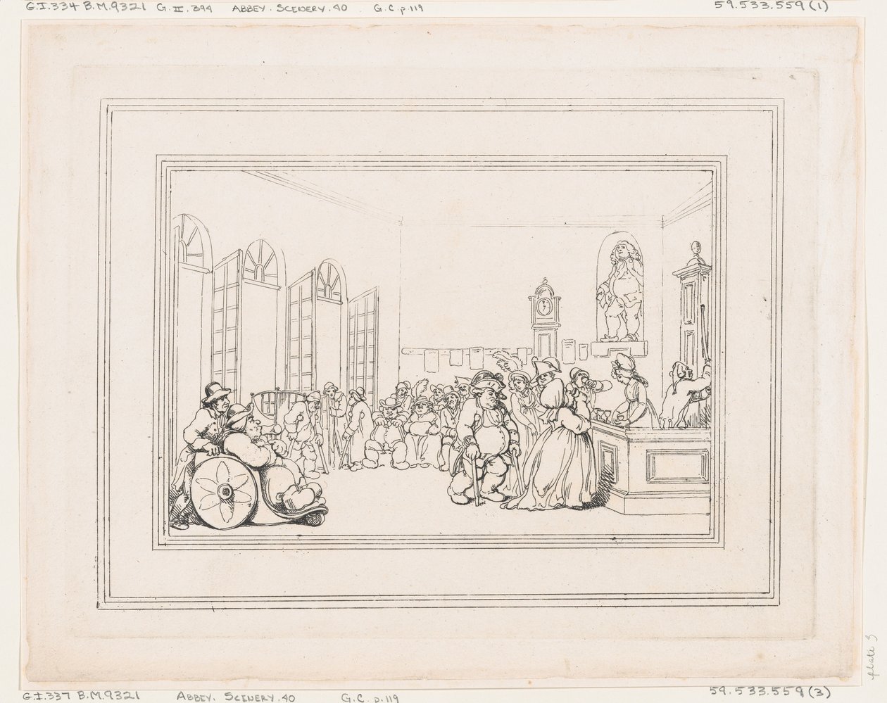 Banyo Konforu, Tabak 3, 6 Ocak 1798., 6 Ocak 1798. by Thomas Rowlandson