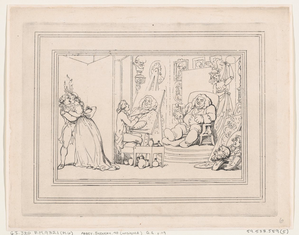 Banyo Konforu, Tabak 6, 6 Ocak 1798., 6 Ocak 1798. by Thomas Rowlandson