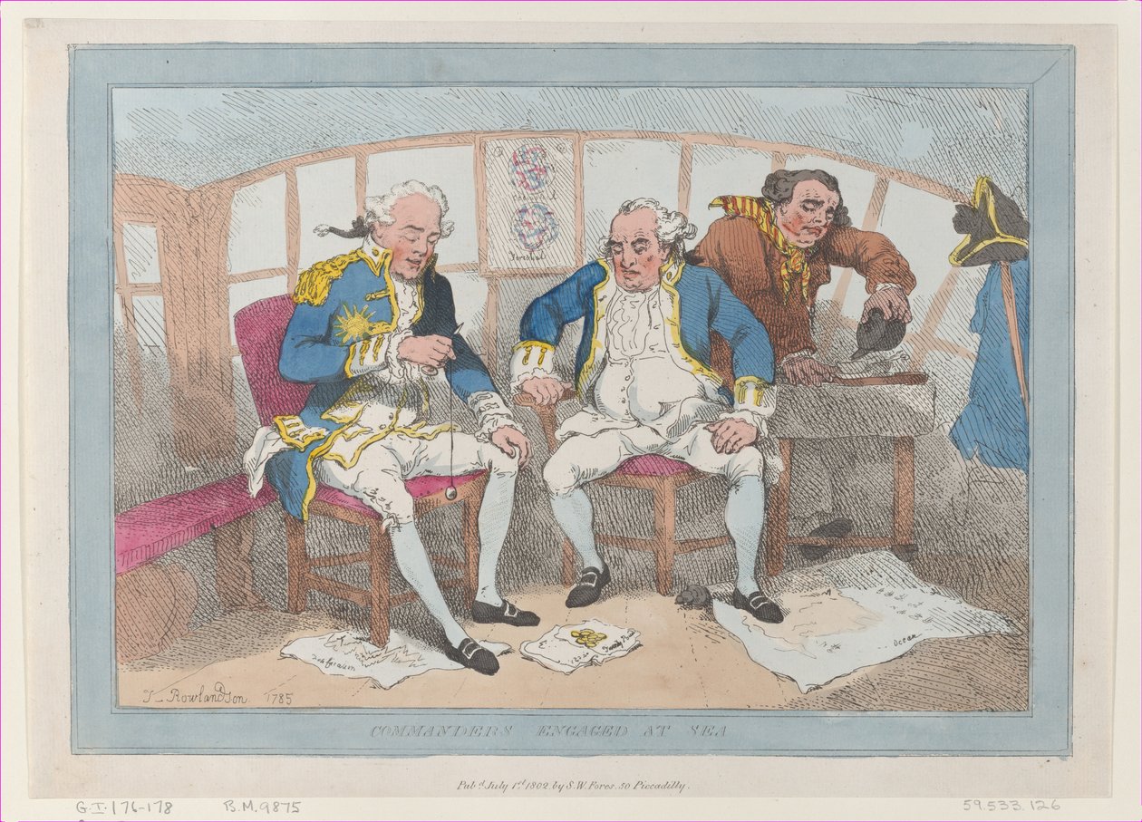 Commanders Engaged at Sea, [1785], 1 Temmuz 1802