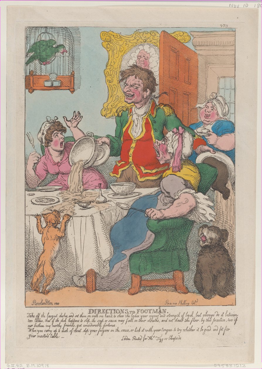 Uşaklara Yol Tarifi, 10 Kasım 1807., 10 Kasım 1807. by Thomas Rowlandson