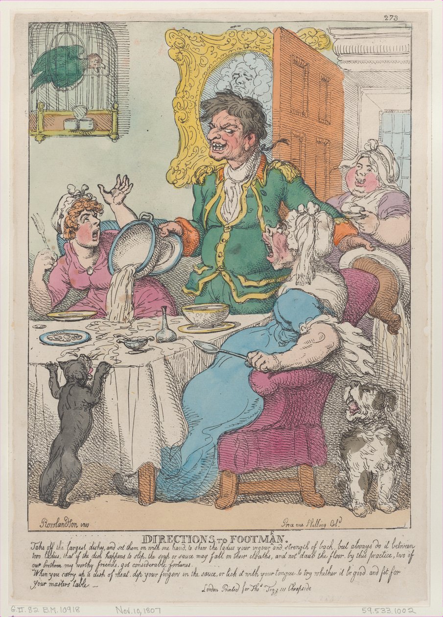 Uşaklara Yol Tarifi, 10 Kasım 1807., 10 Kasım 1807. by Thomas Rowlandson