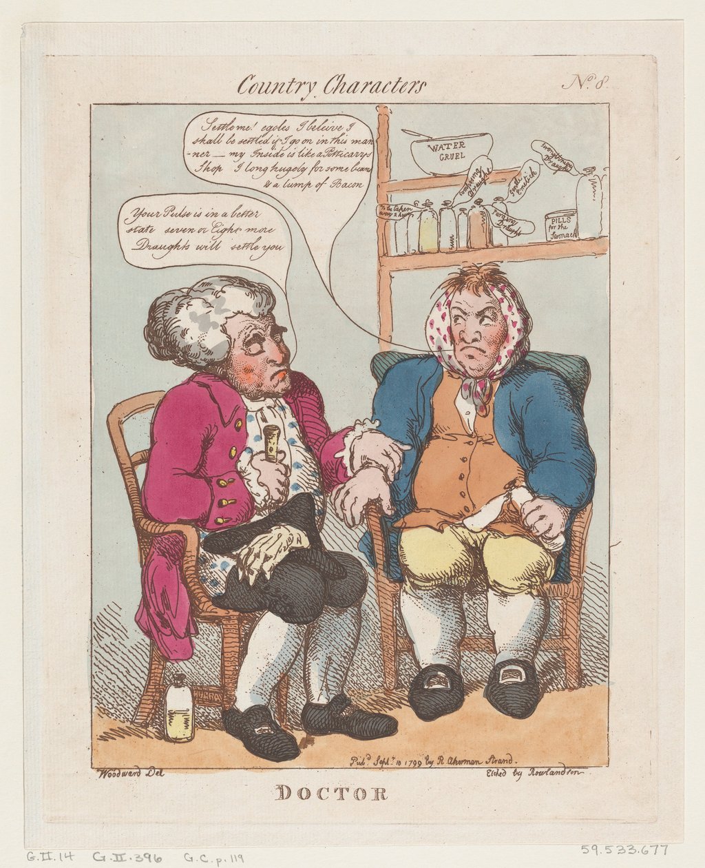 Doktor, 10 Eylül 1799., 10 Eylül 1799. by Thomas Rowlandson
