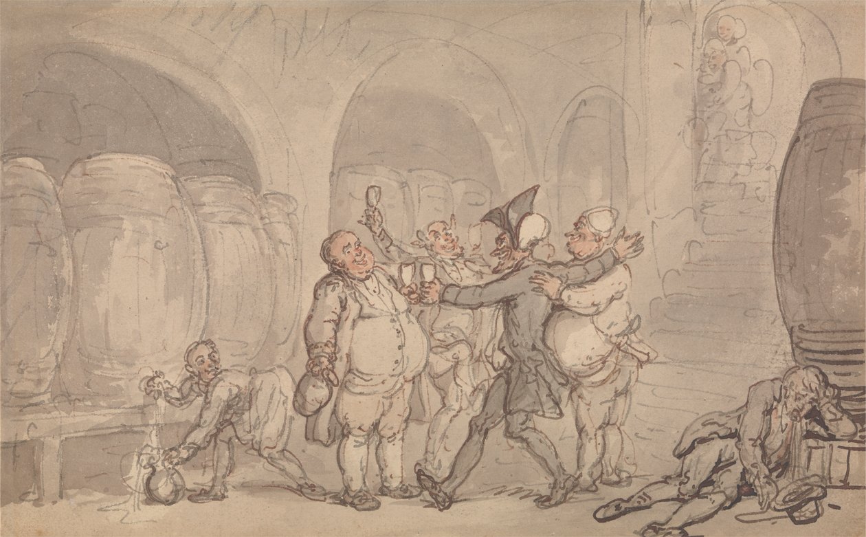 Mahzenden Kurtululmuş Dr. Sözdizimi by Thomas Rowlandson