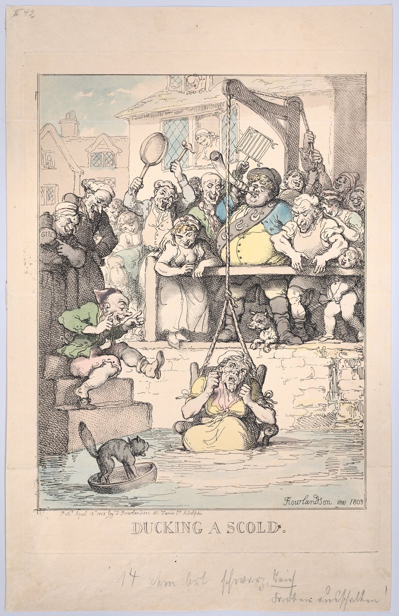 Azarlamak, 12 Nisan 1803., 12 Nisan 1803. by Thomas Rowlandson