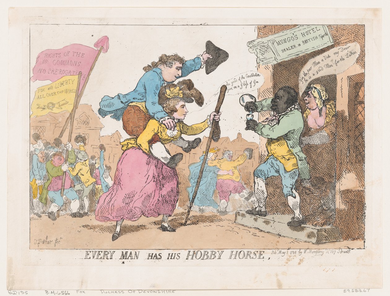 Her İnsanın Bir Hobisi Vardır At, 1 Mayıs 1784., 1 Mayıs 1784. by Thomas Rowlandson