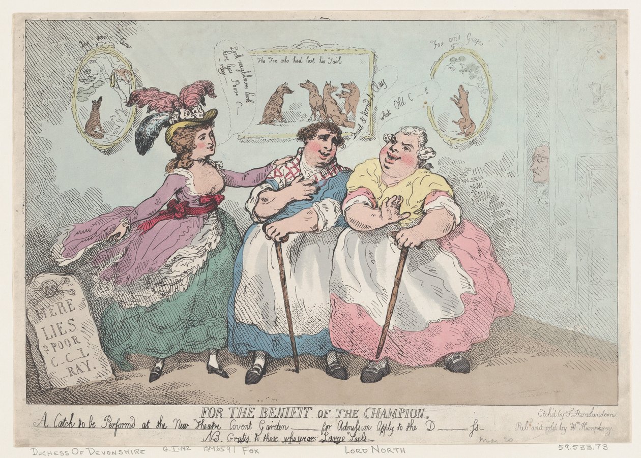Şampiyonun Yararına, 20 Mayıs 1784., 20 Mayıs 1784. by Thomas Rowlandson