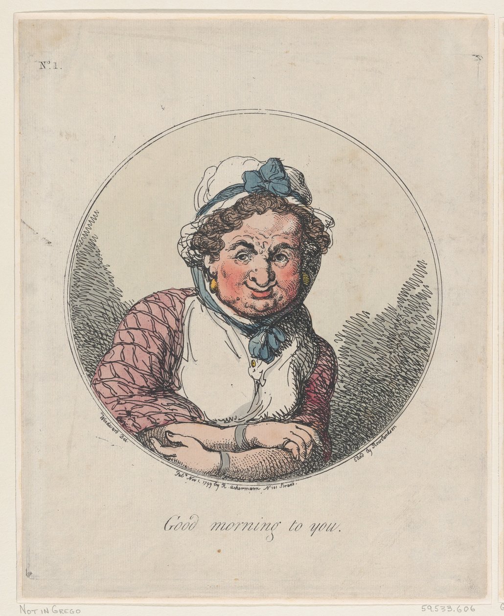 Sana Günaydın, 1 Kasım 1799., 1 Kasım 1799. by Thomas Rowlandson