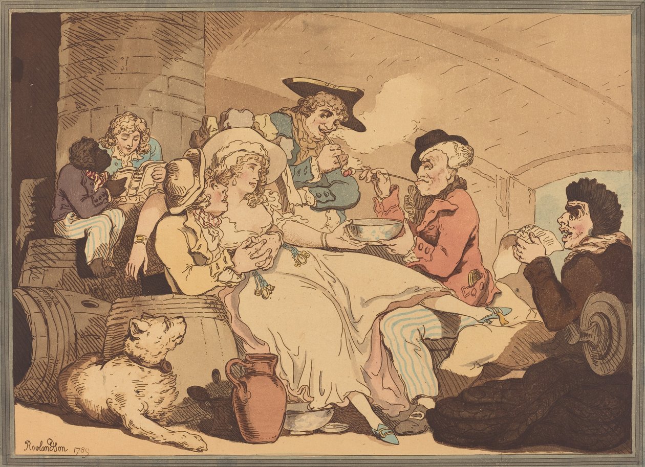 Gemide Grog by Thomas Rowlandson