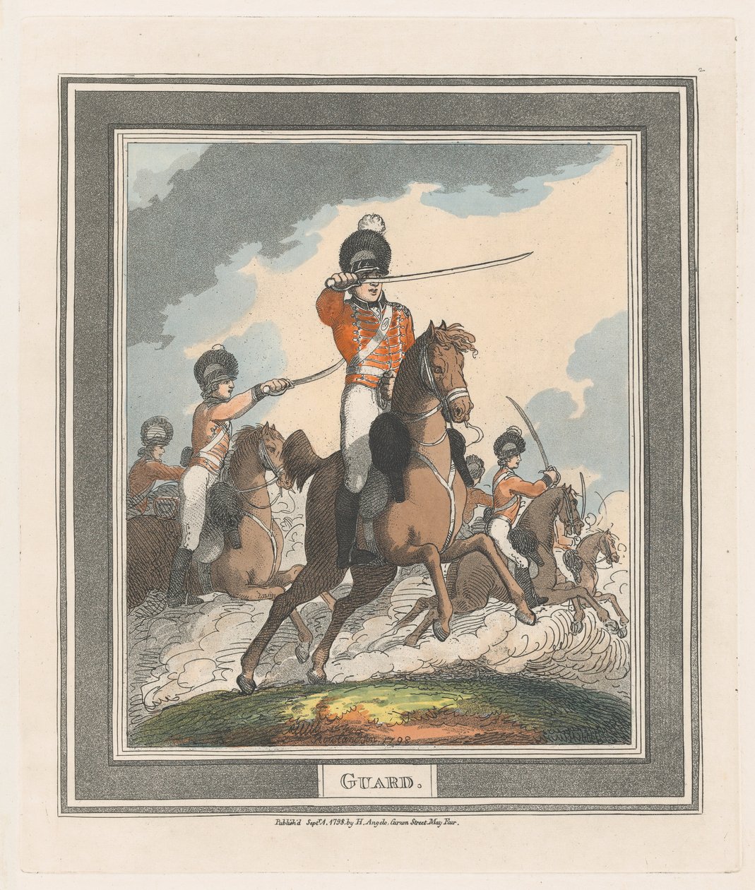 Muhafız, 1 Eylül 1798., 1 Eylül 1798. by Thomas Rowlandson