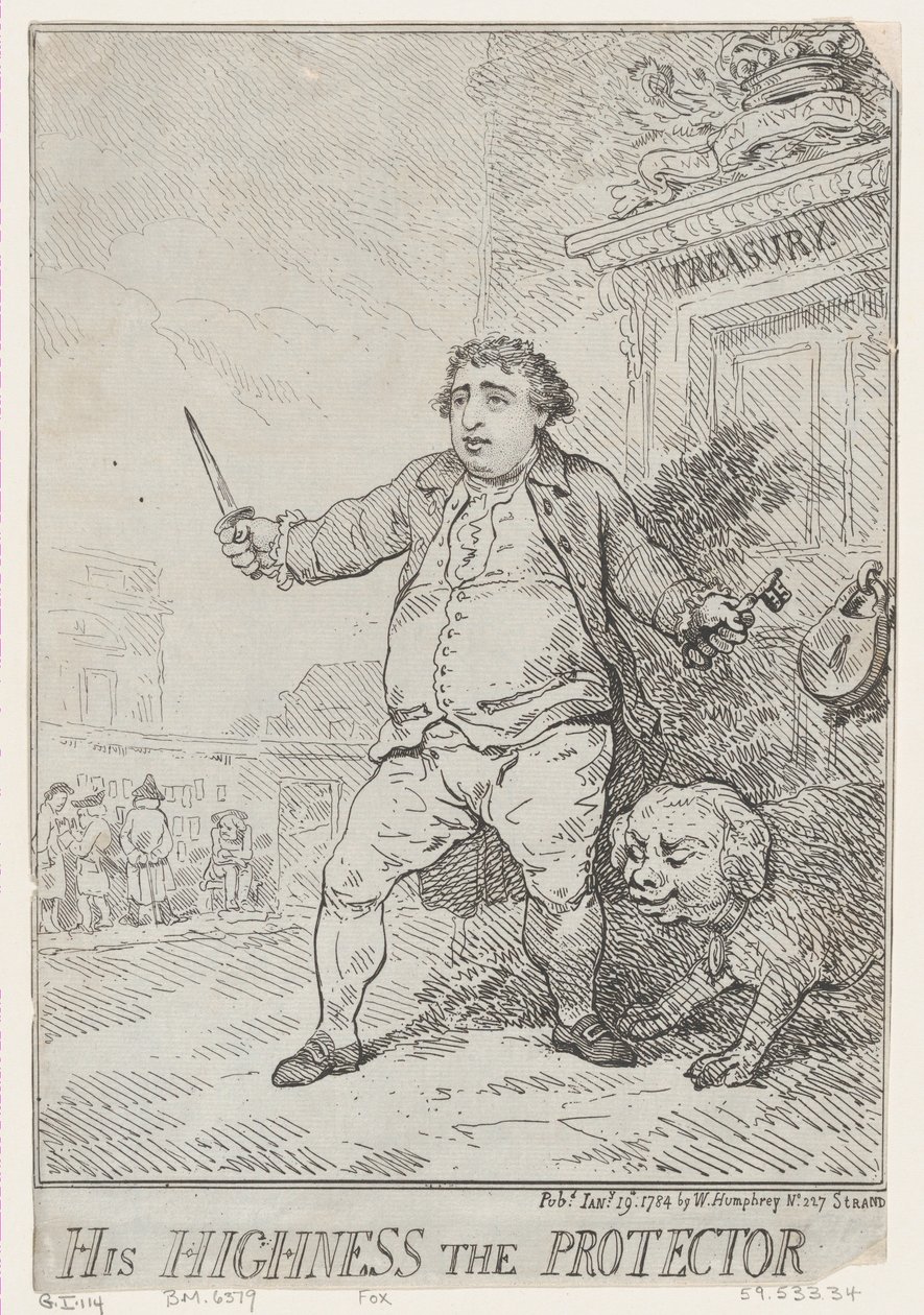 Ekselansları Koruyucu, 19 Ocak 1784., 19 Ocak 1784. by Thomas Rowlandson