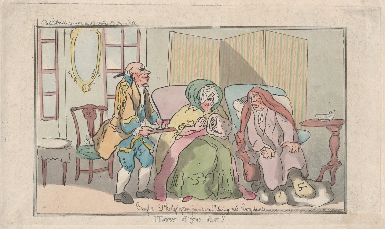 Nasılsın, 10 Nisan 1792., 10 Nisan 1792. by Thomas Rowlandson