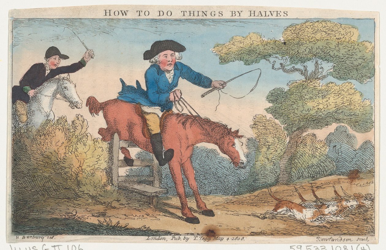 Yarım İşler Nasıl Yapılır, 4 Mayıs 1808., 4 Mayıs 1808. by Thomas Rowlandson