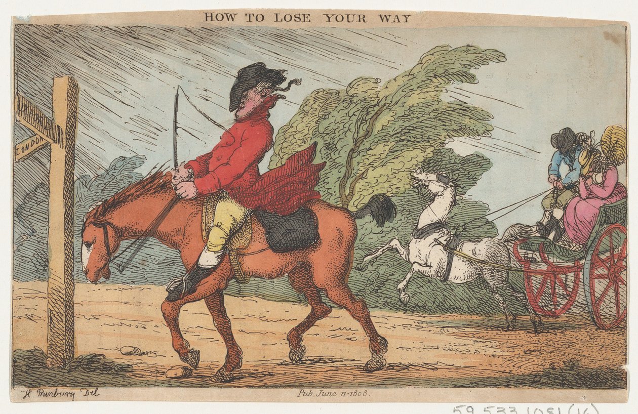 Yolunuzu Nasıl Kaybedersiniz, 11 Haziran 1808., 11 Haziran 1808. by Thomas Rowlandson