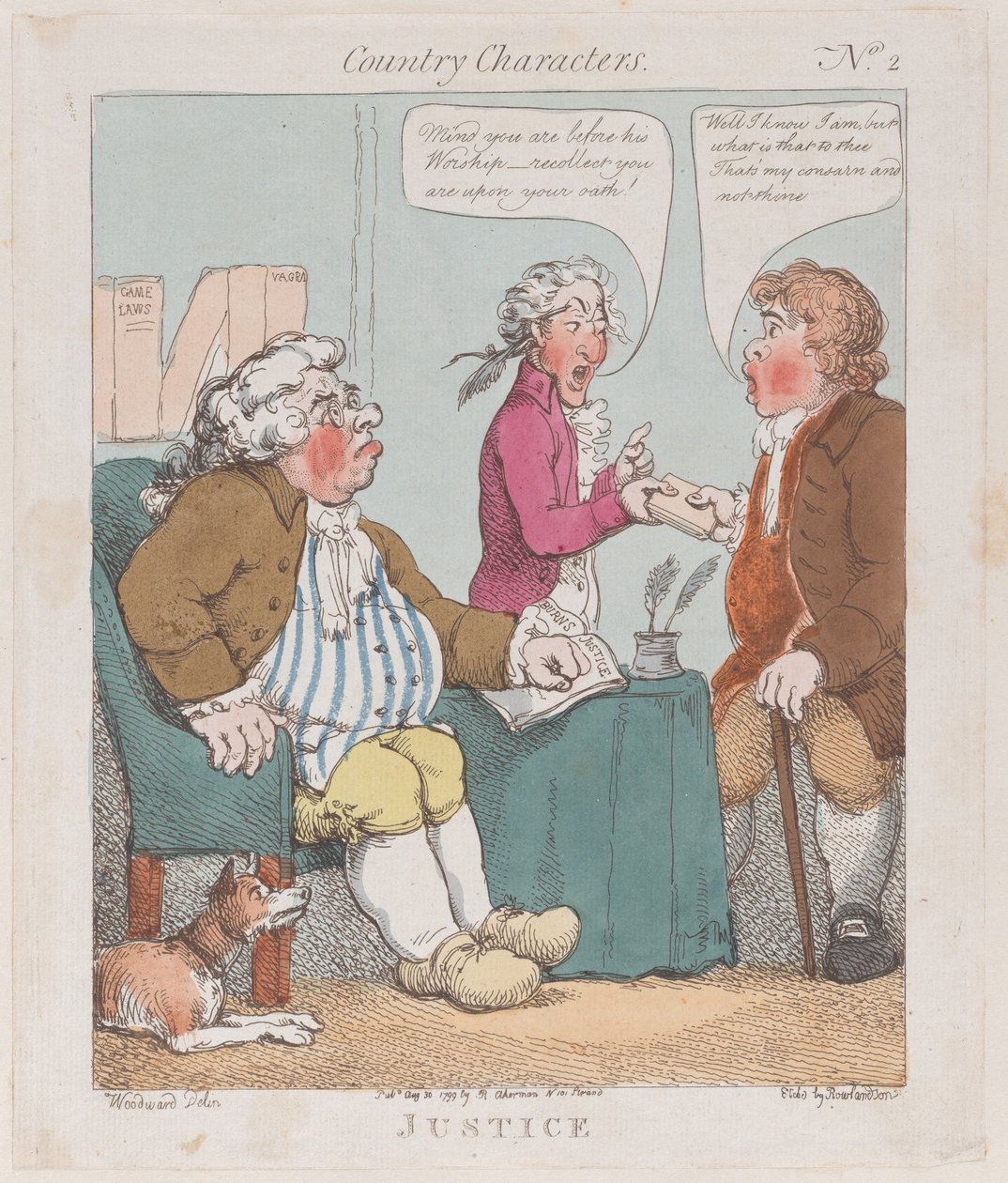 Adalet, 30 Ağustos 1799., 30 Ağustos 1799. by Thomas Rowlandson