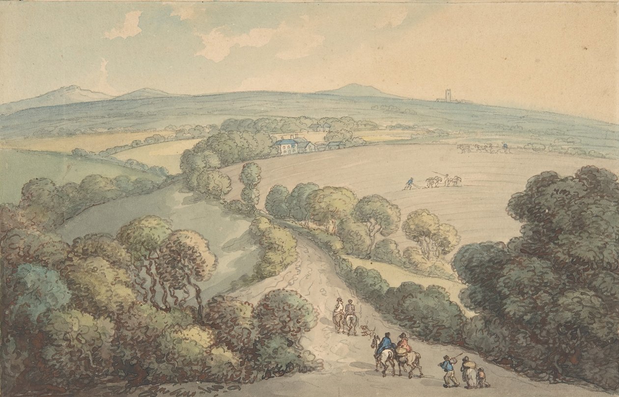 Manzara, 1780-1827. by Thomas Rowlandson