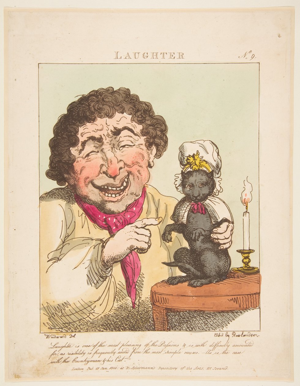 Kahkaha, 21 Ocak 1800. by Thomas Rowlandson