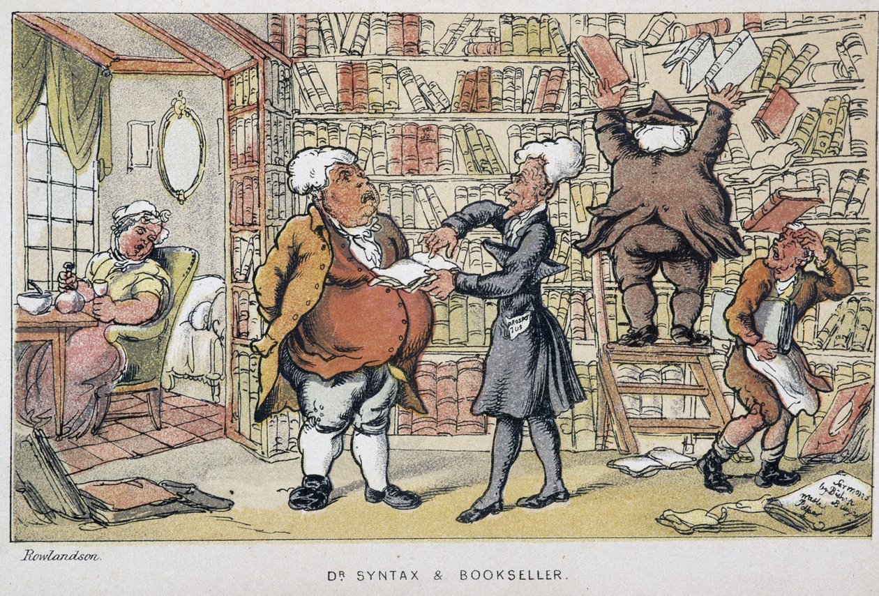 Le docteur et un Marchand de livre - William Combe