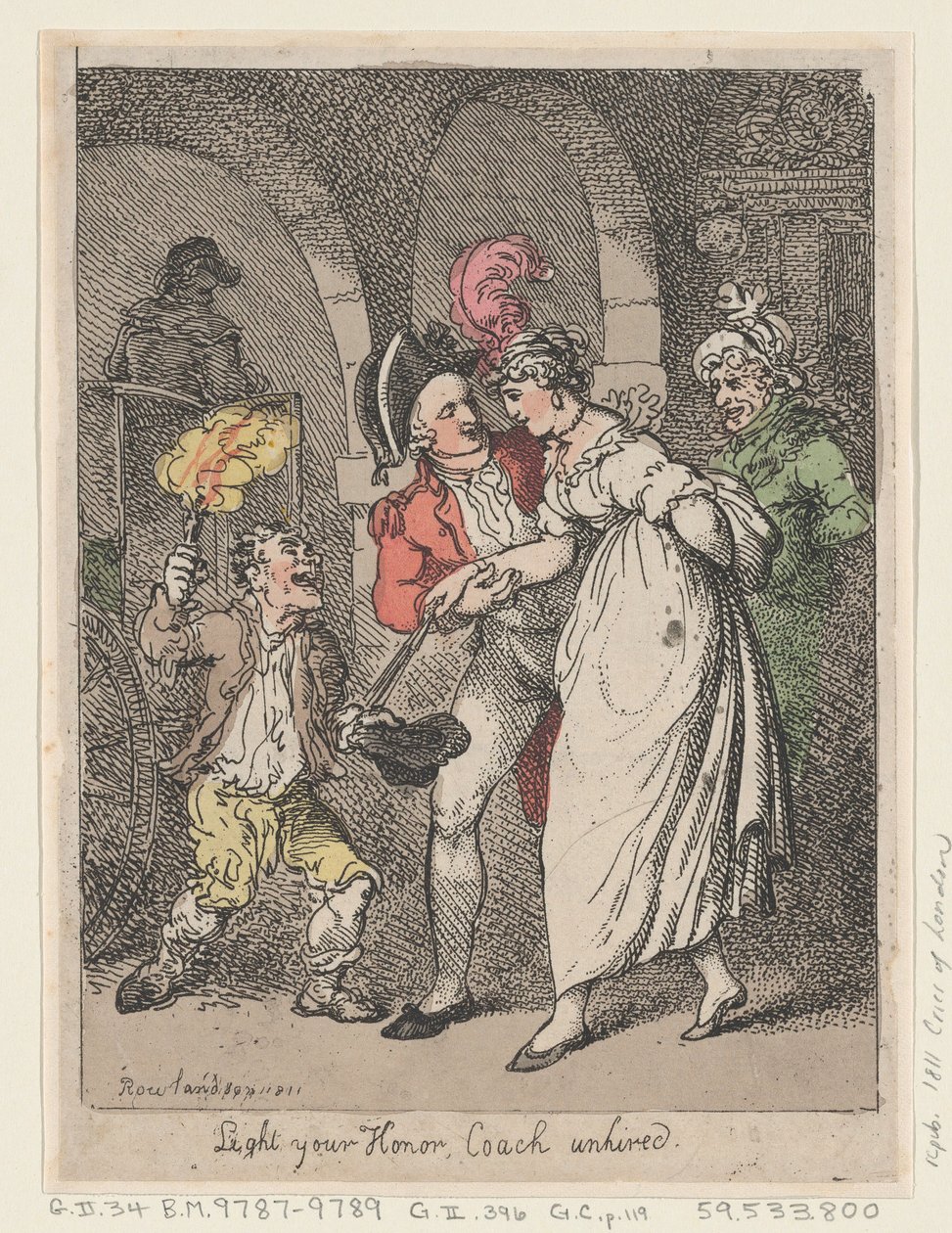 Sayın Yargıç, Koç, işe alınmamış, 1811., 1811. by Thomas Rowlandson