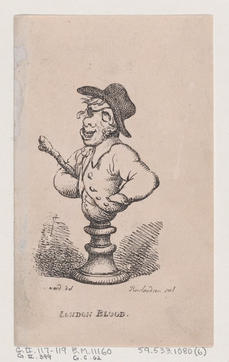 London Blood, Nisan 1808., Nisan 1808. by Thomas Rowlandson