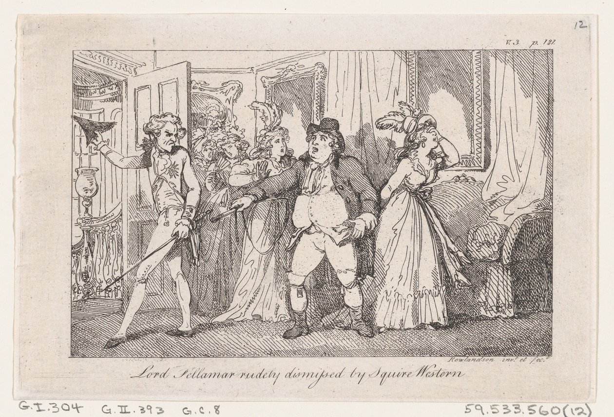 Lord Tellamar, The History of Tom Jones, a Foundl..., 1792
