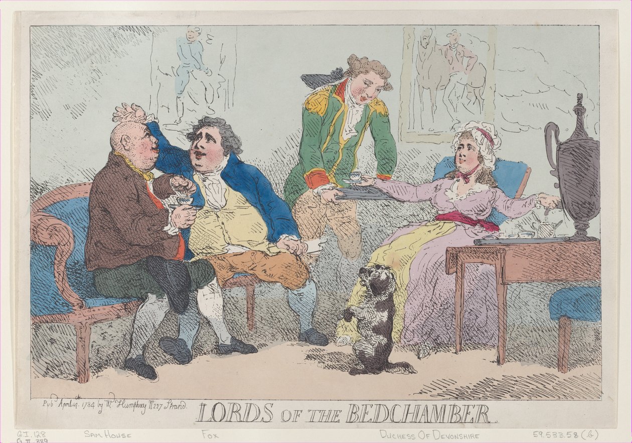Yatak Odasının Efendileri, 14 Nisan 1784., 14 Nisan 1784. by Thomas Rowlandson