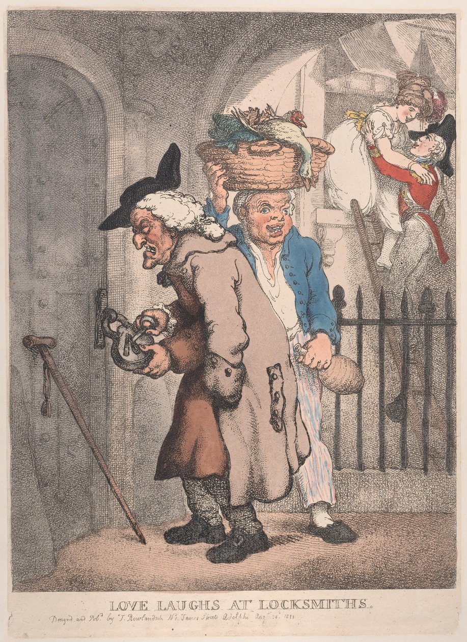 Çilingirlerde Aşk Gülüyor, 20 Ağustos 1811., 20 Ağustos 1811. by Thomas Rowlandson