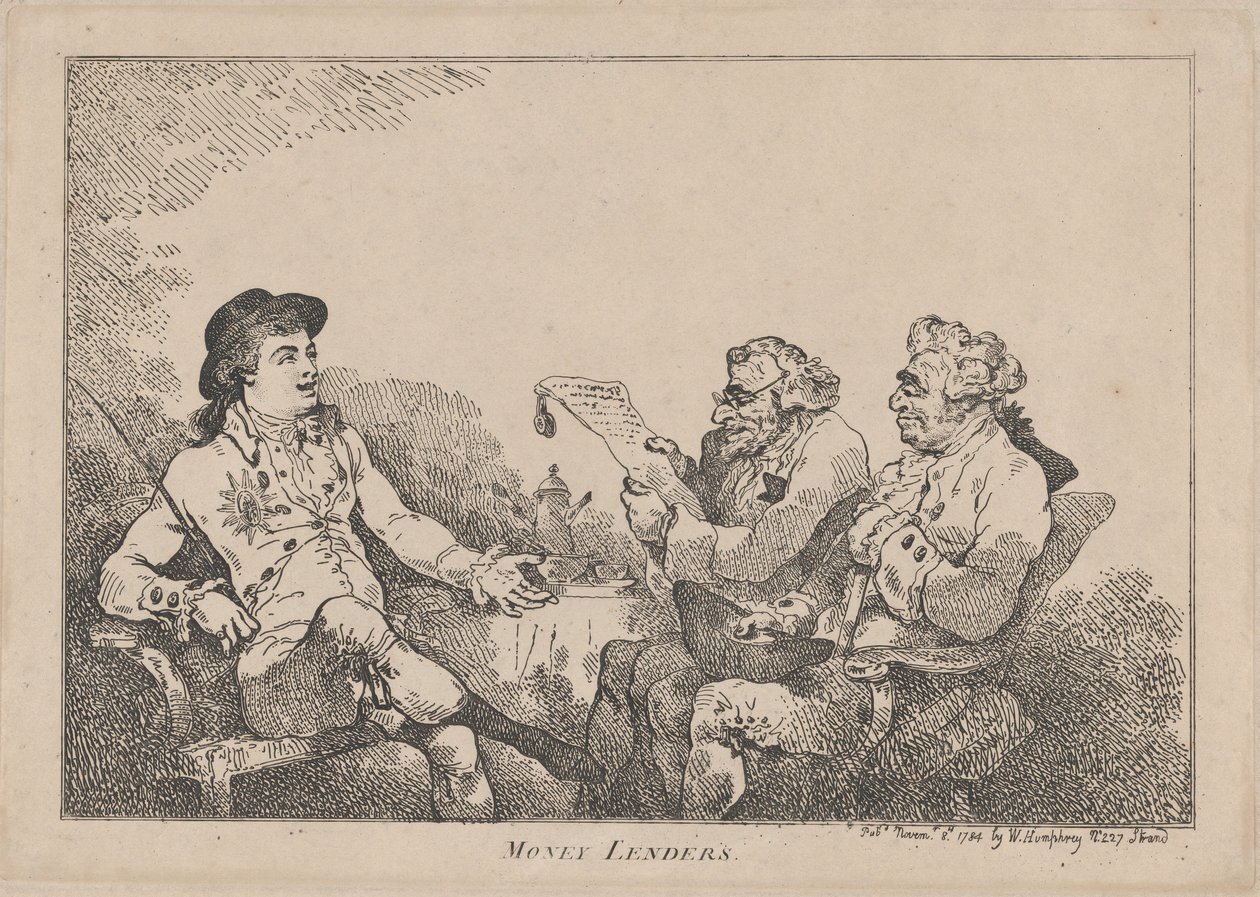 Tefeciler, 8 Kasım 1784., 8 Kasım 1784. by Thomas Rowlandson