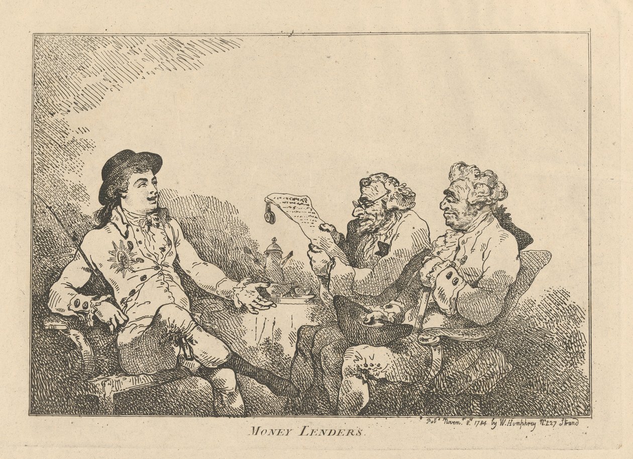 Tefeciler, 8 Kasım 1784., 8 Kasım 1784. by Thomas Rowlandson