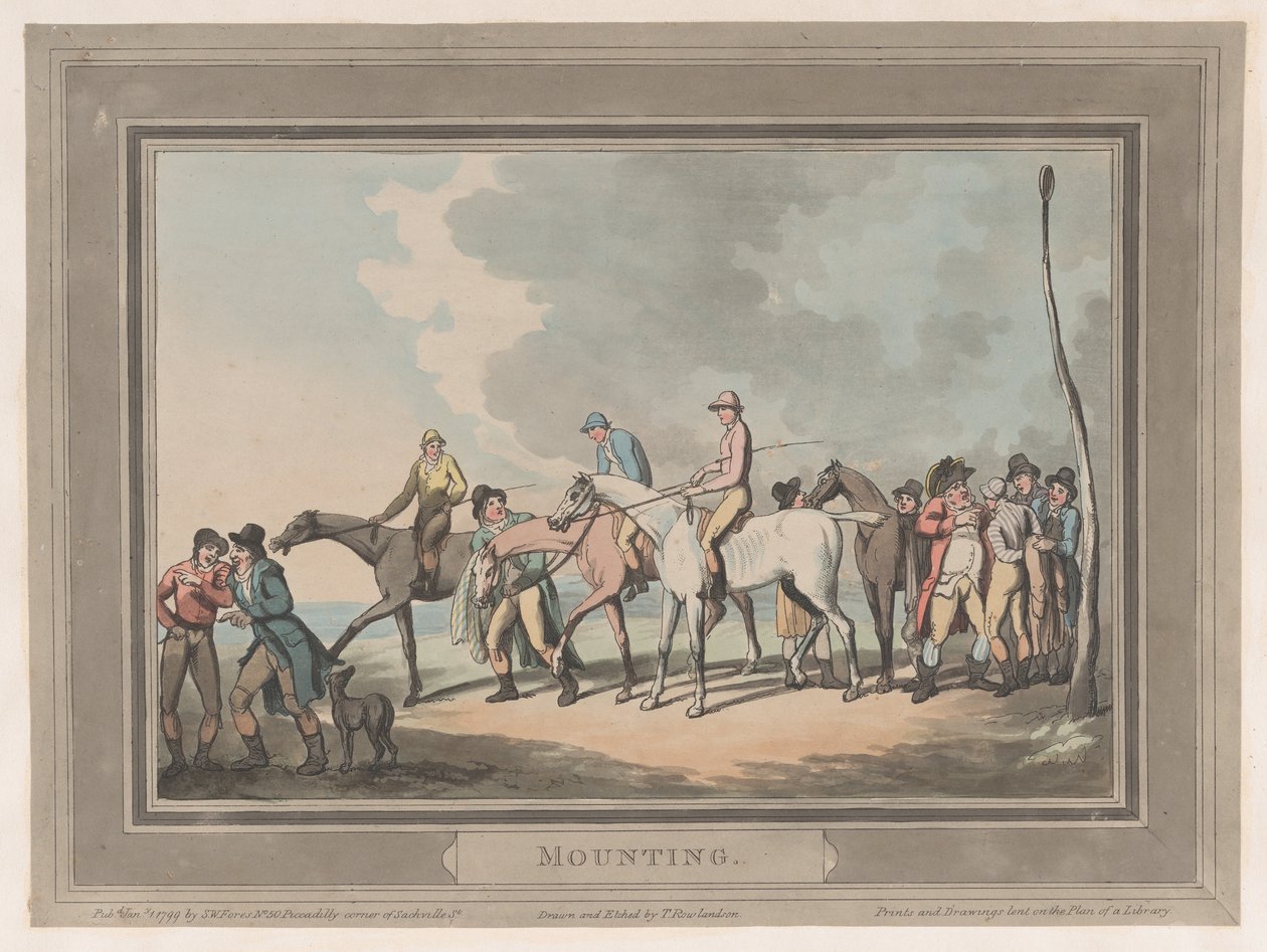 Montaj [Mount], 1 Ocak 1799., 1 Ocak 1799. by Thomas Rowlandson