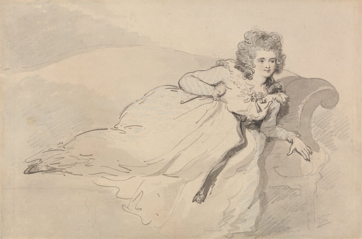 Bayan Abington by Thomas Rowlandson