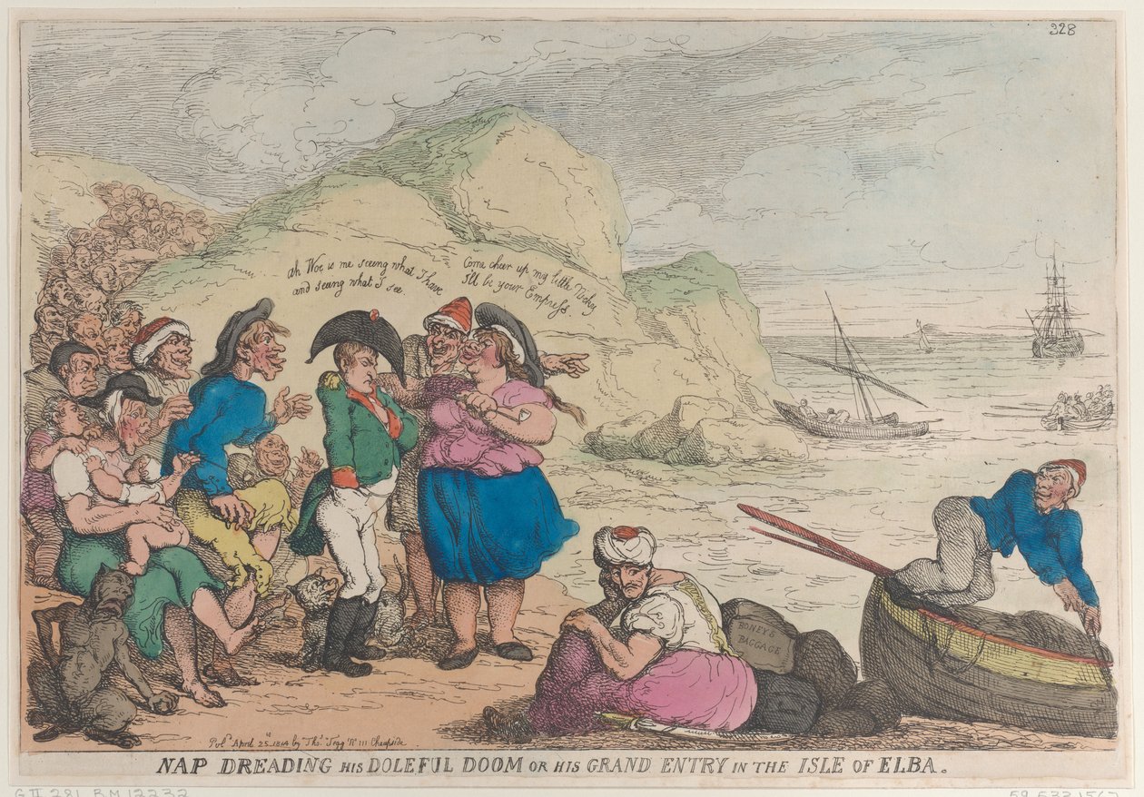 20 Nisan ..., 20 Nisan 1814. by Thomas Rowlandson