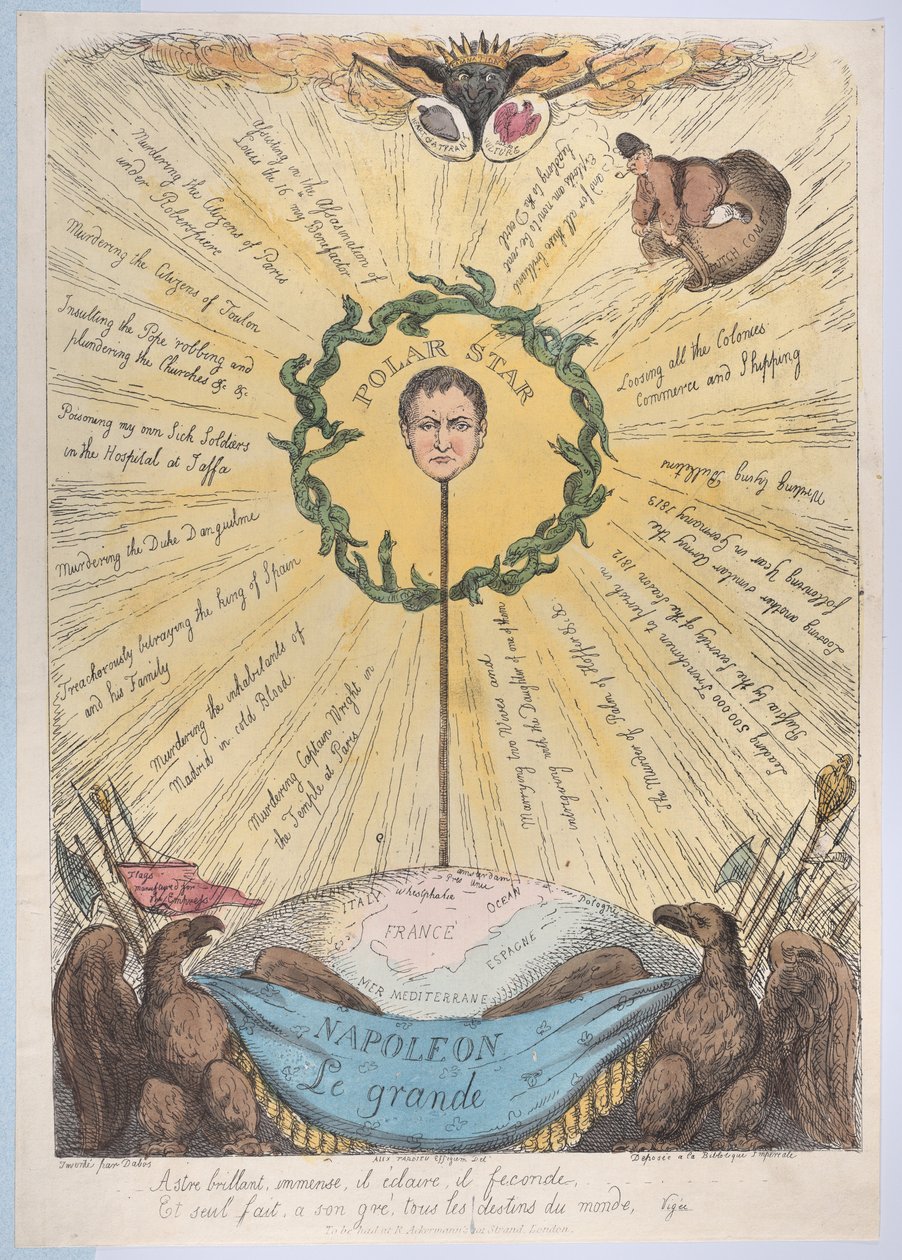 Napolyon Le Grande, 2 Aralık 1813., 2 Aralık 1813. by Thomas Rowlandson