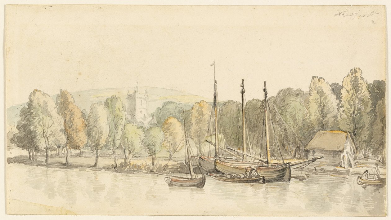 Newport by Thomas Rowlandson
