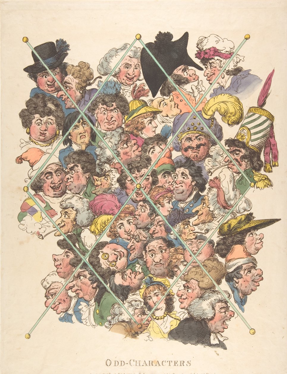 Tek Karakterler, 16 Şubat 1801., 16 Şubat 1801. by Thomas Rowlandson