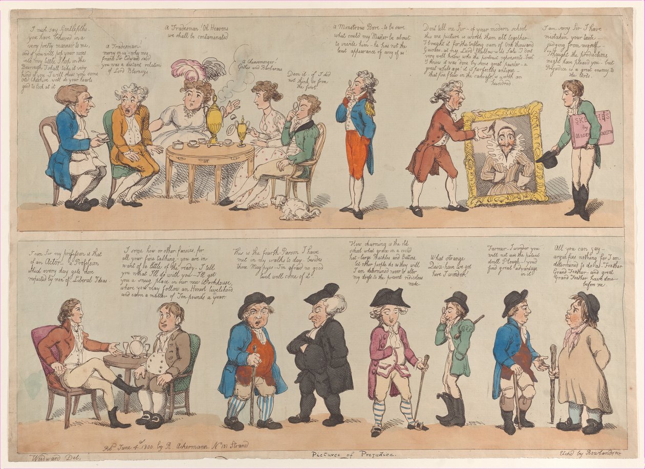 Önyargı Resimleri, 4 Haziran 1800., 4 Haziran 1800. by Thomas Rowlandson