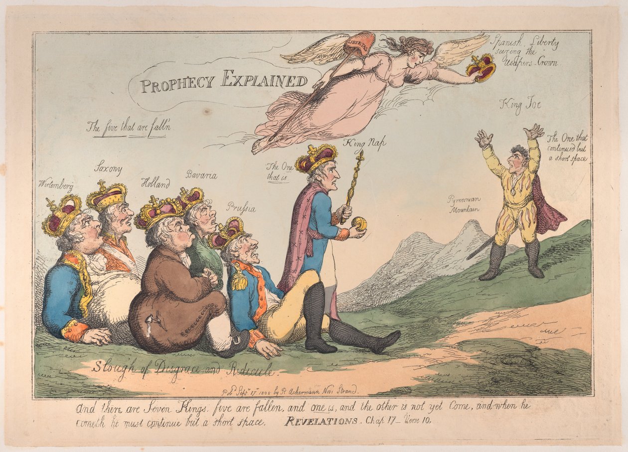 Kehanet Açıklaması, 17 Eylül 1808., 17 Eylül 1808. by Thomas Rowlandson