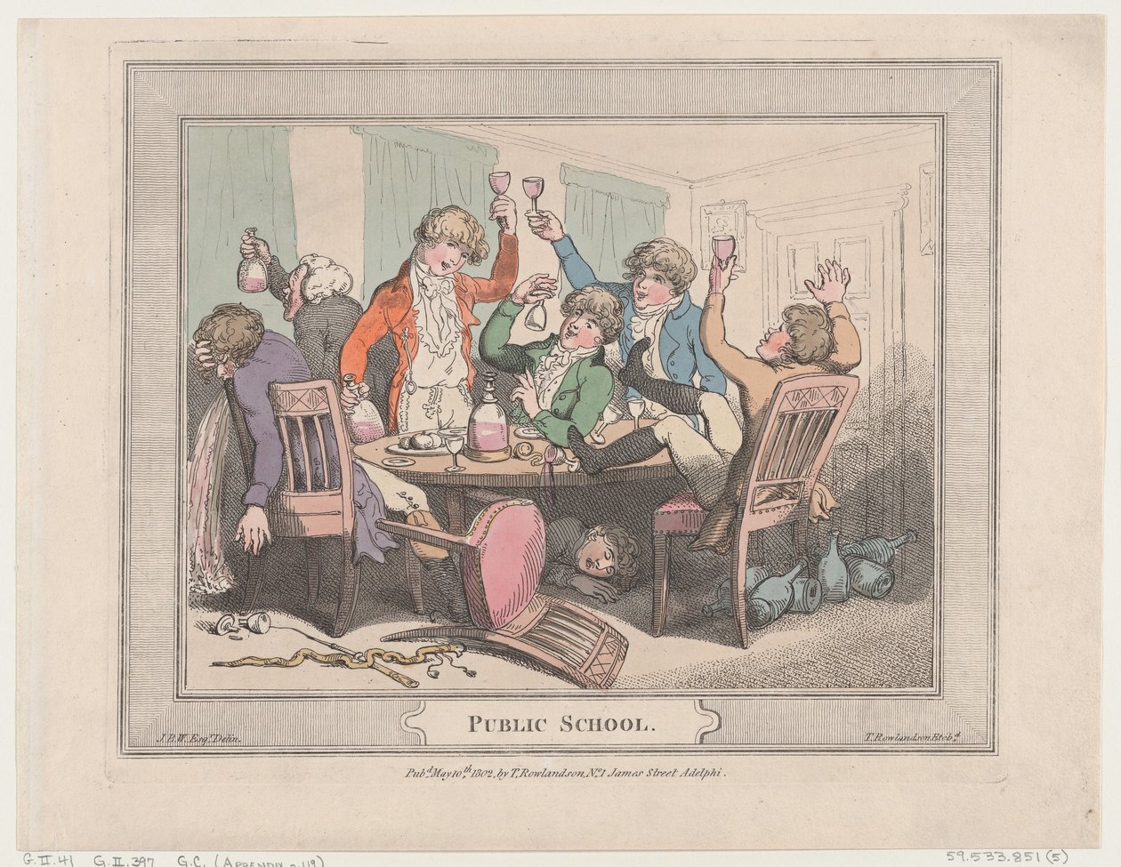 Devlet Okulu, 10 Mayıs 1802., 10 Mayıs 1802. by Thomas Rowlandson