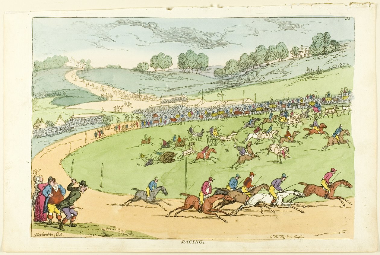 Yarışma by Thomas Rowlandson