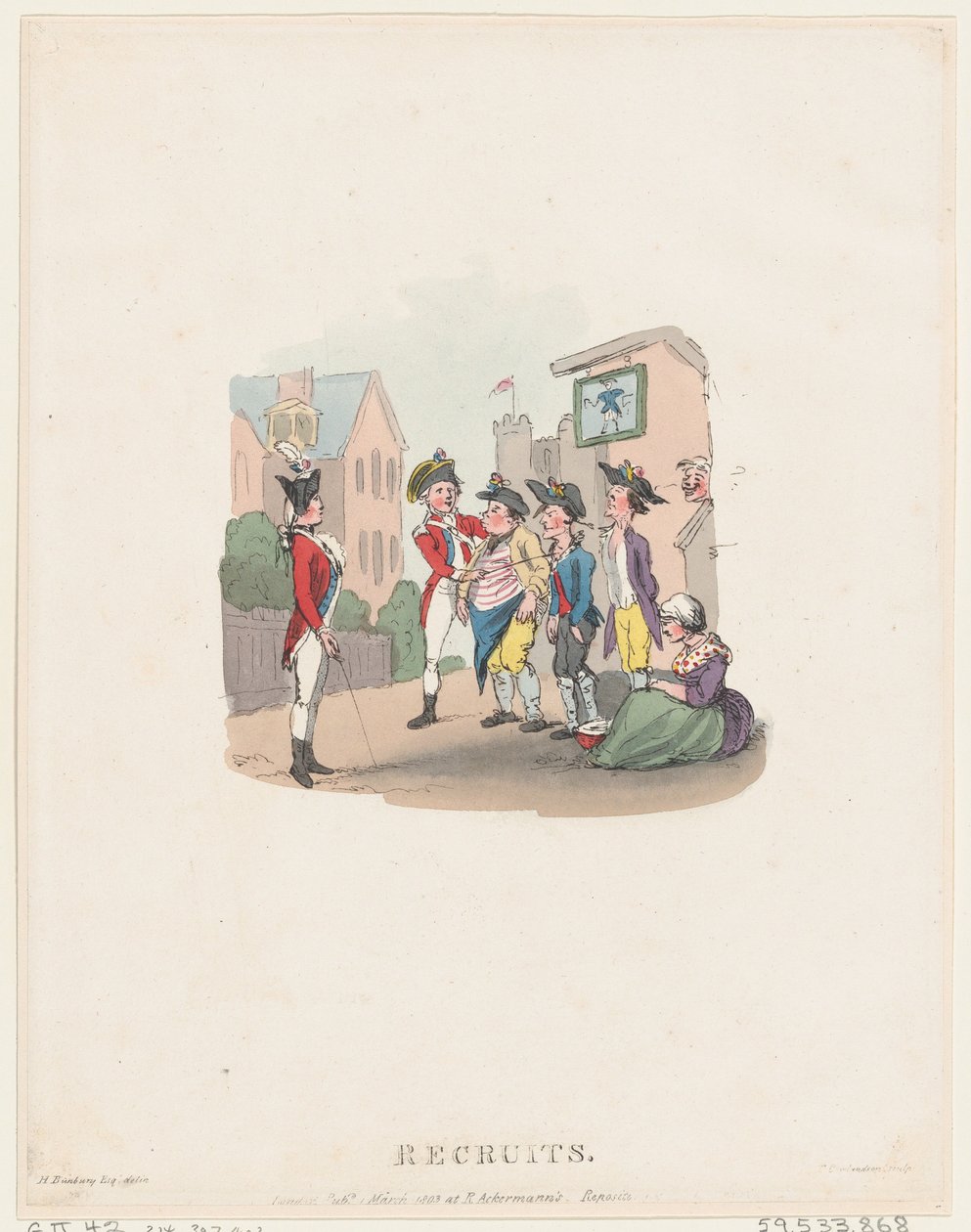 Acemi, 1 Mart 1803., 1 Mart 1803. by Thomas Rowlandson