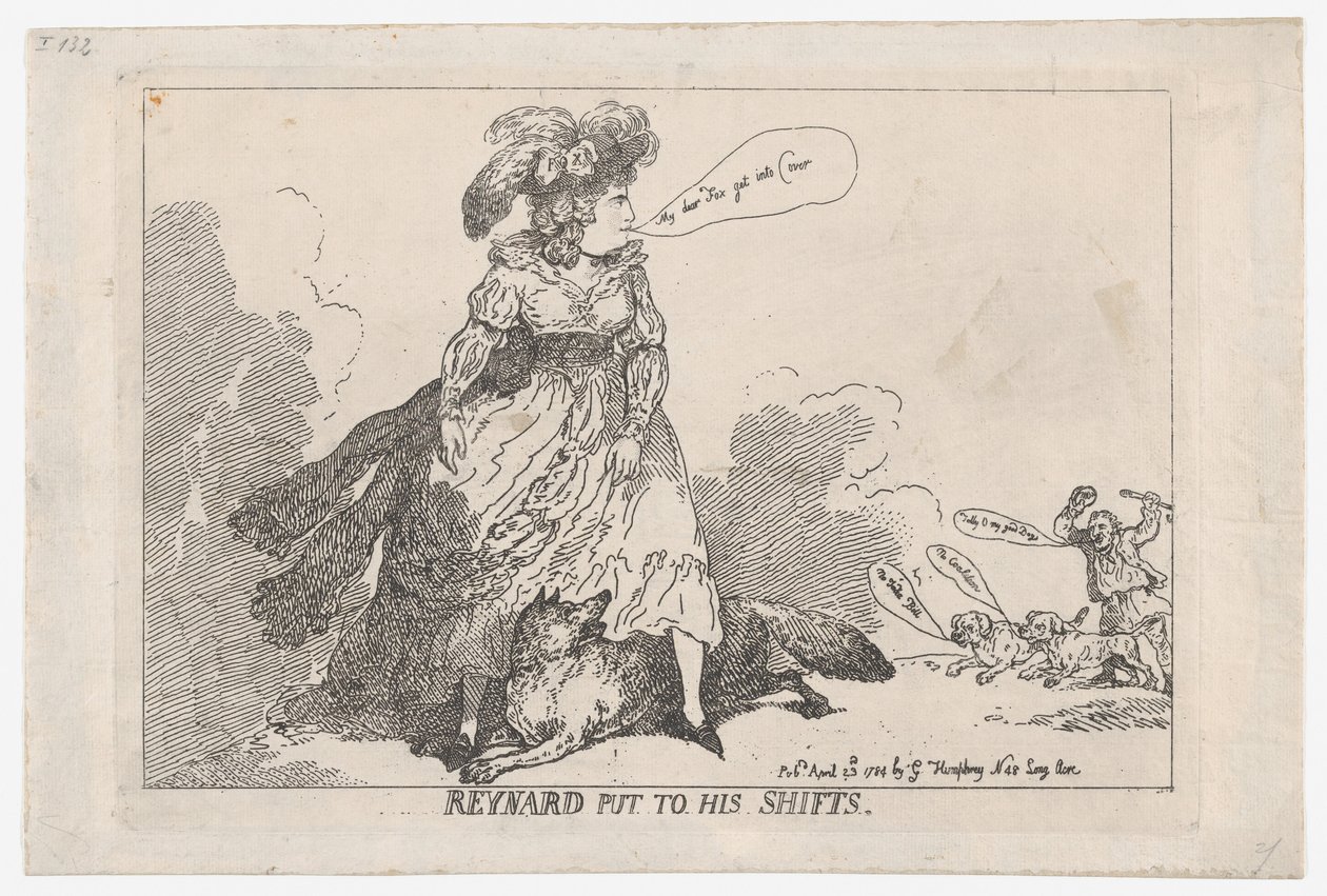 Reynard Vardiyasına Başladı, 23 Nisan 1784., 23 Nisan 1784. by Thomas Rowlandson