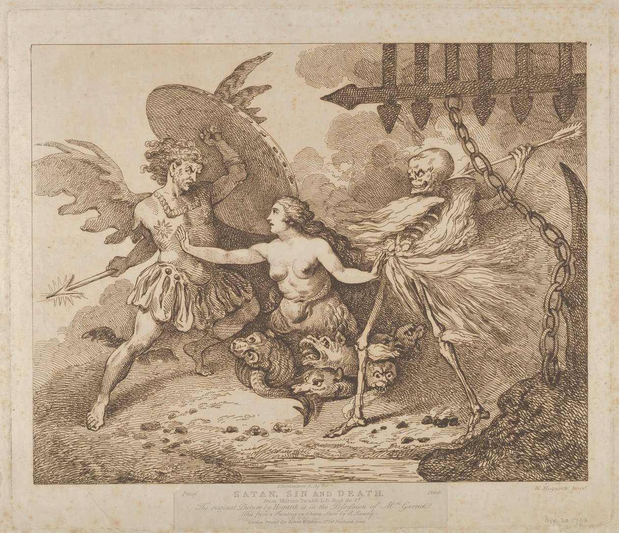 Şeytan, Günah ve Ölüm Cenneti Kayıp, 2. Kitap, 1790
