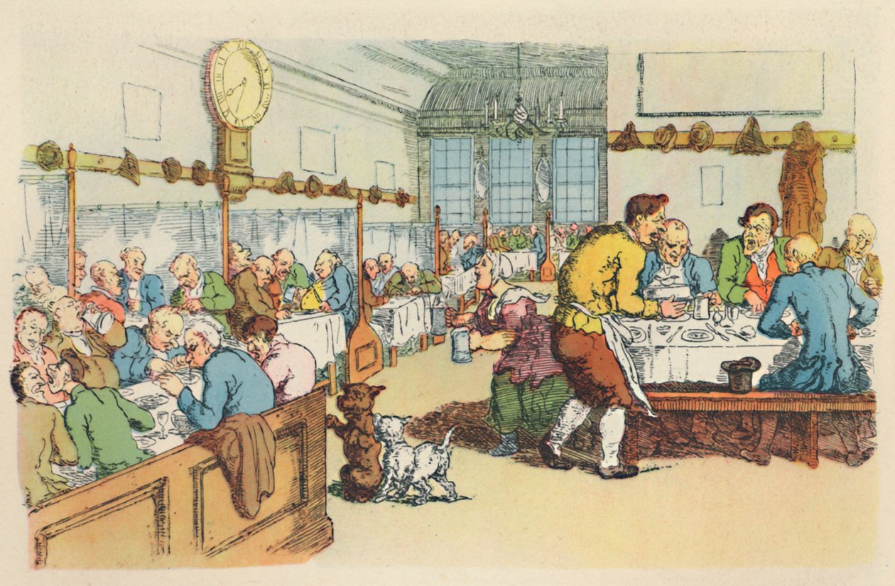 Bir Kahvehanedeki Sahne, 1788, 1944. by Thomas Rowlandson