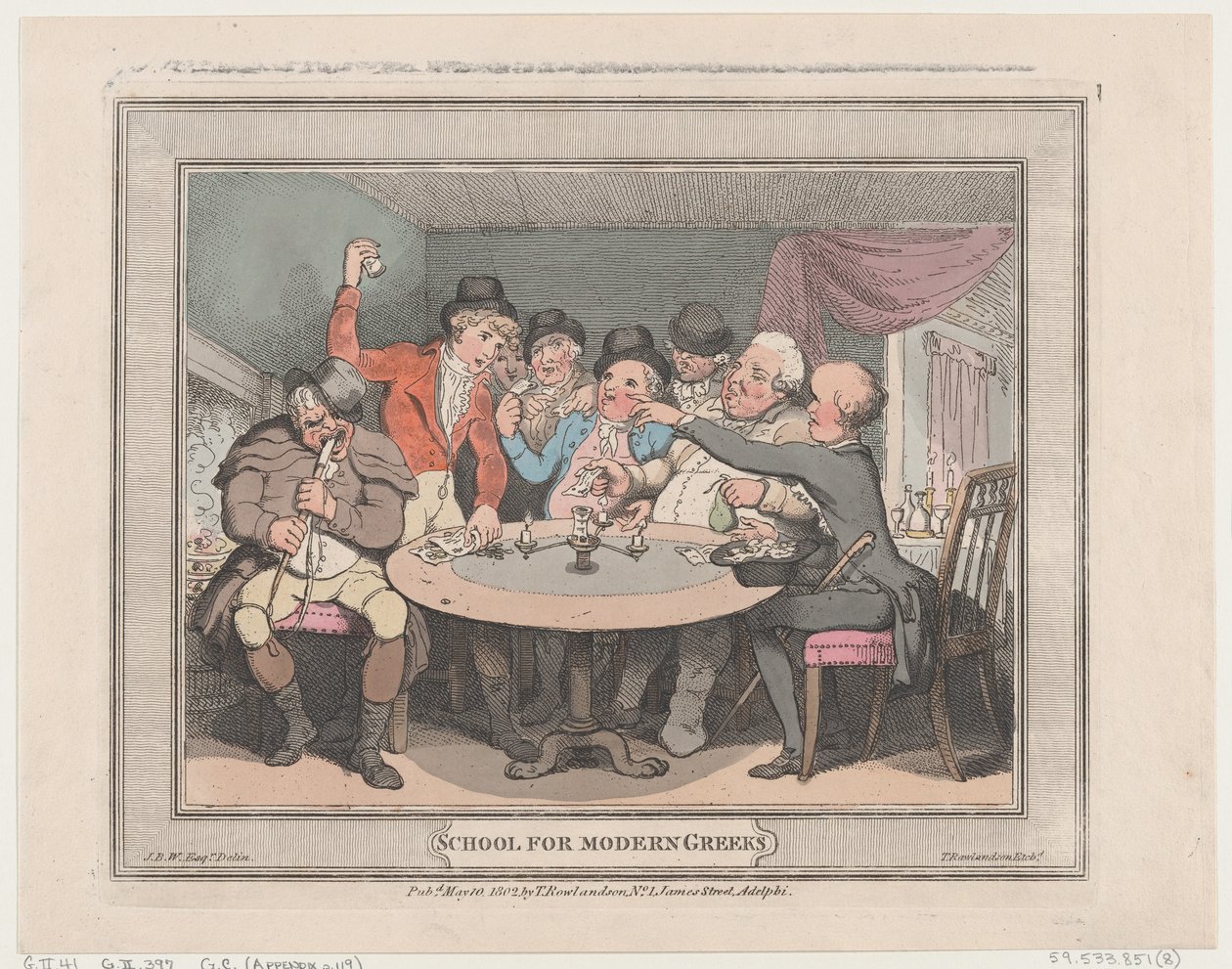 Modern Yunanlılar Okulu, 10 Mayıs 1802., 10 Mayıs 1802. by Thomas Rowlandson