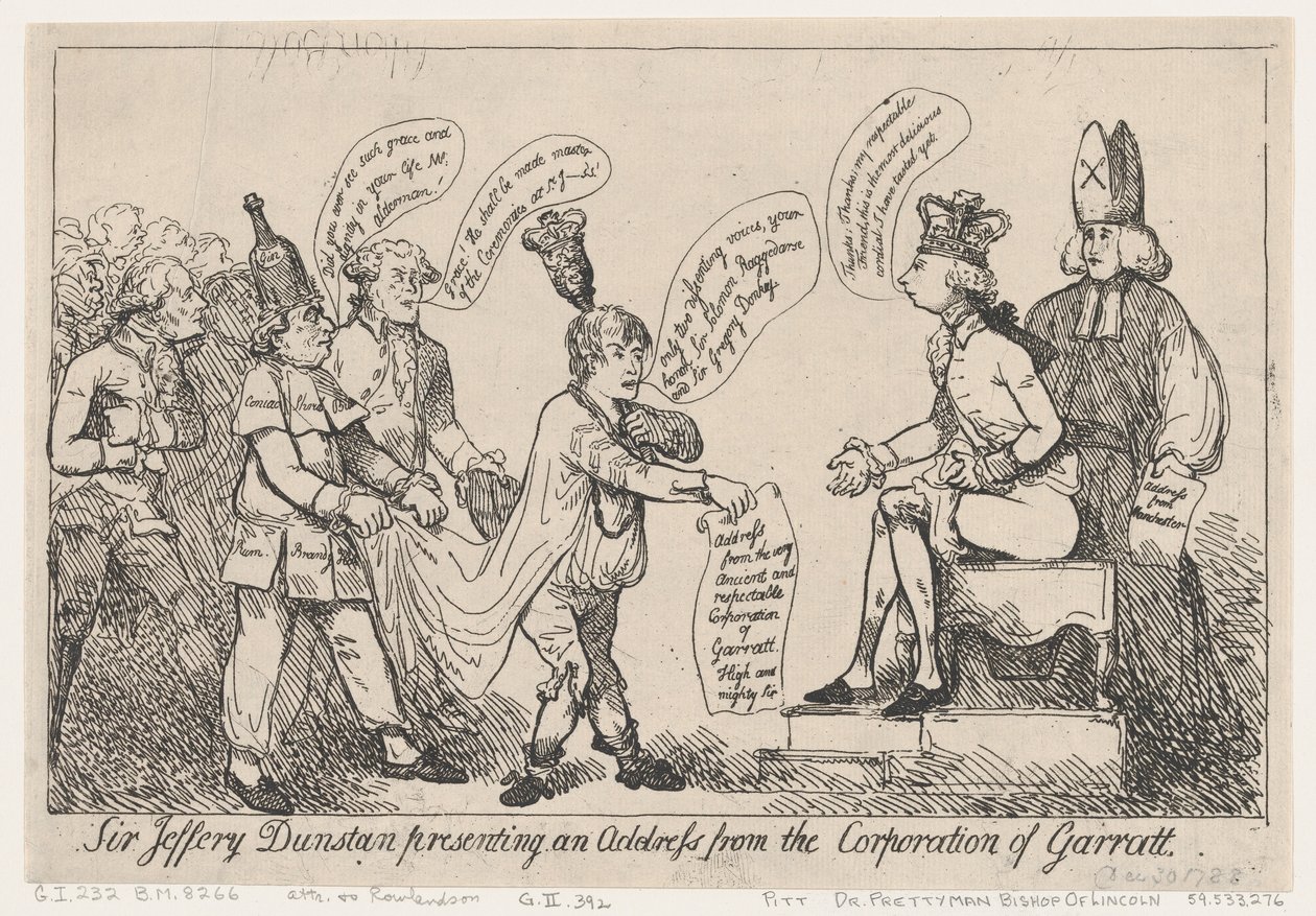 Sir Jeffery Dunstan, Corporation of Garratt, De..., 30 Aralık 1788
