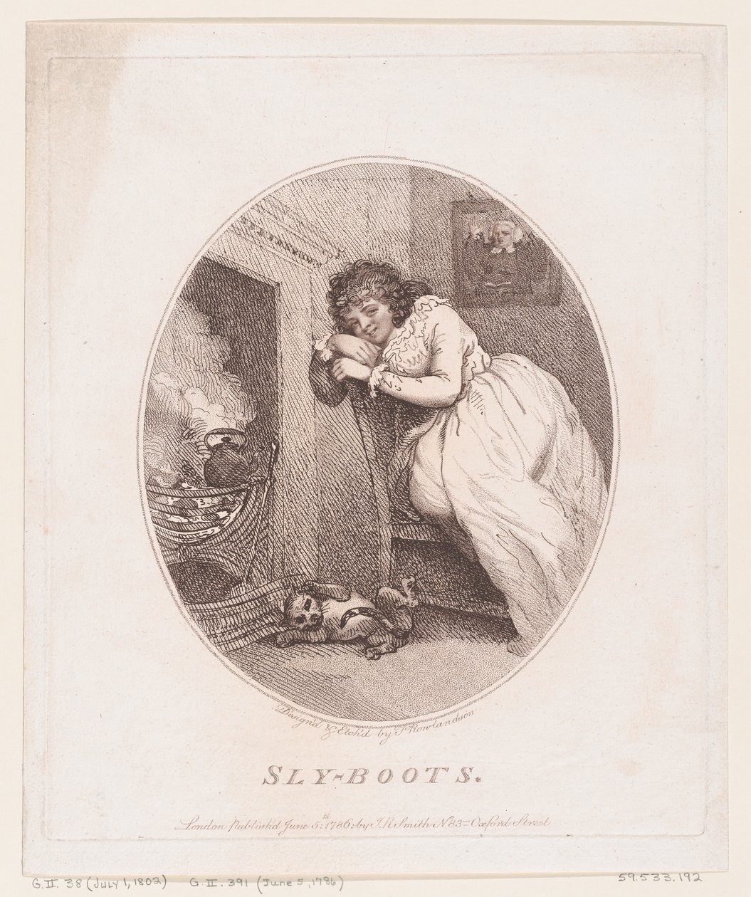 Sinsi çizmeler, 5 Haziran 1786., 5 Haziran 1786. by Thomas Rowlandson