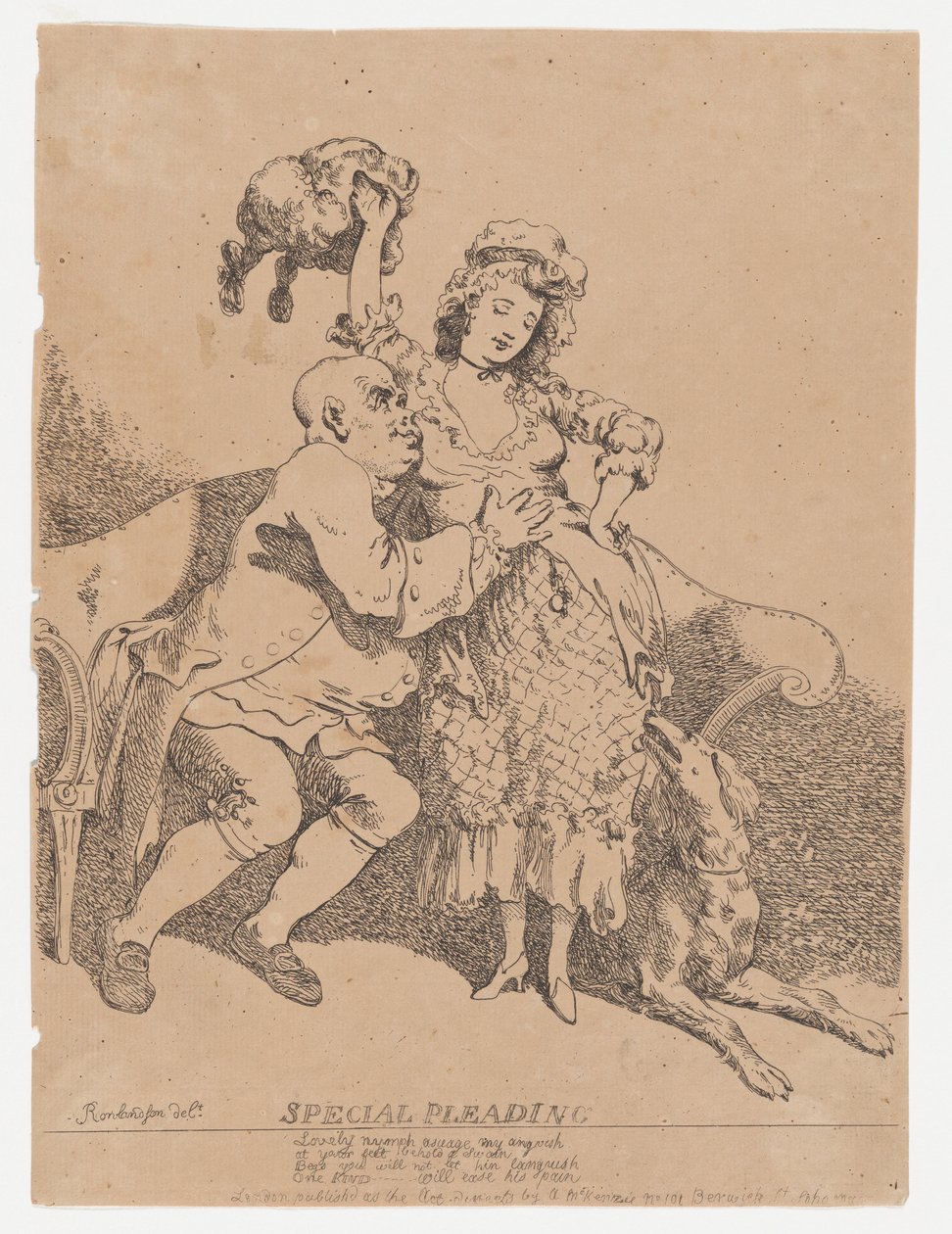 Özel Yalvarma, [Mart 1780]., [Mart 1780]. by Thomas Rowlandson