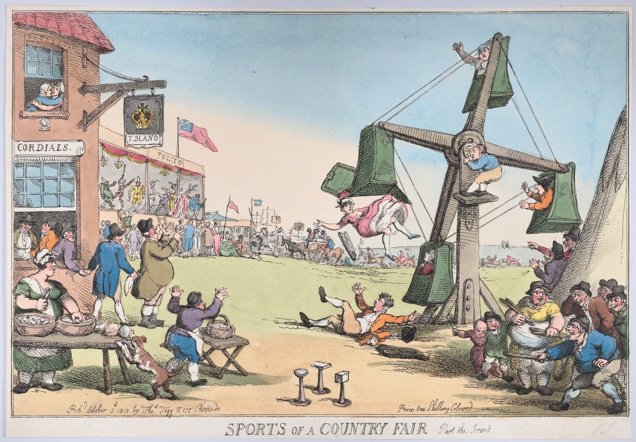 Bir Ülkenin Spor Fuarı, İkinci Bölüm, 5 Ekim 1810., 5 Ekim 1810. by Thomas Rowlandson